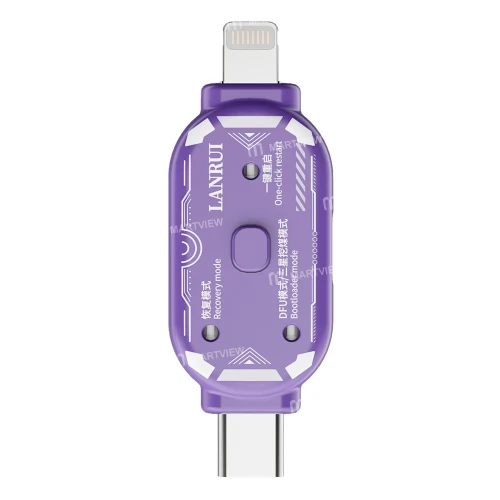Lanrui V587 Lightning + Type-C Mühendislik Kutusu (DFU / Recovery / Samsung Download Modu Aparatı)