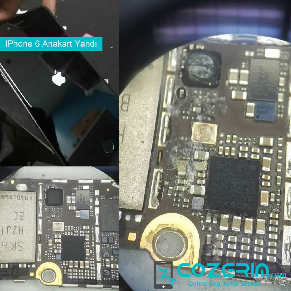 iPhone 6 Anakart Yandı