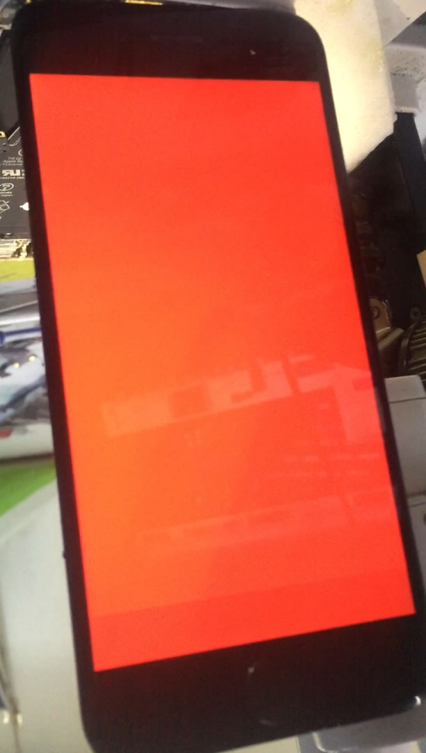 iphone 6 kırmızı ekran hatasi