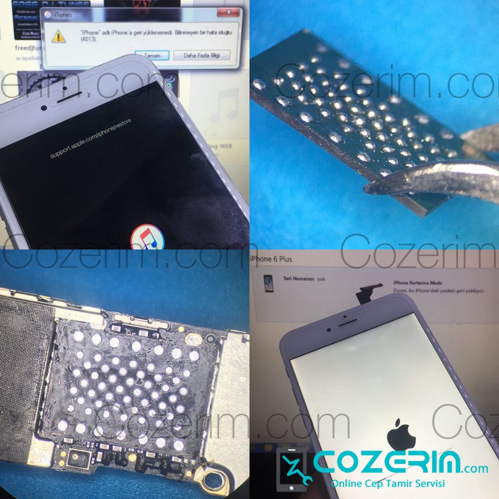 iPhone 7 Açılmıyor 4013 Hatası Tamiri