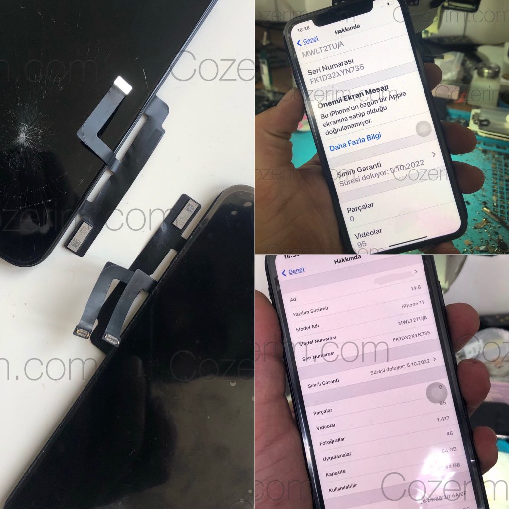 İzmir iPhone Ekran Değişim Fiyatları