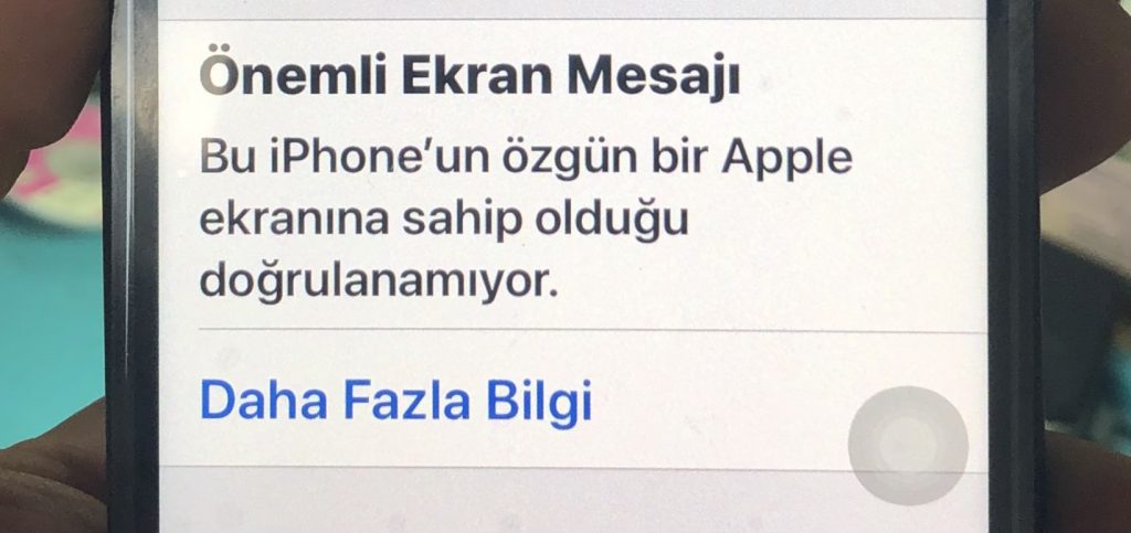 iPhone 11 Ekran Uyarısı Sorunu Nasıl Çözülür
