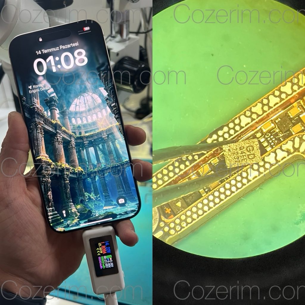 iPhone 16 Pro Max Şarj Entegresi Değişimi