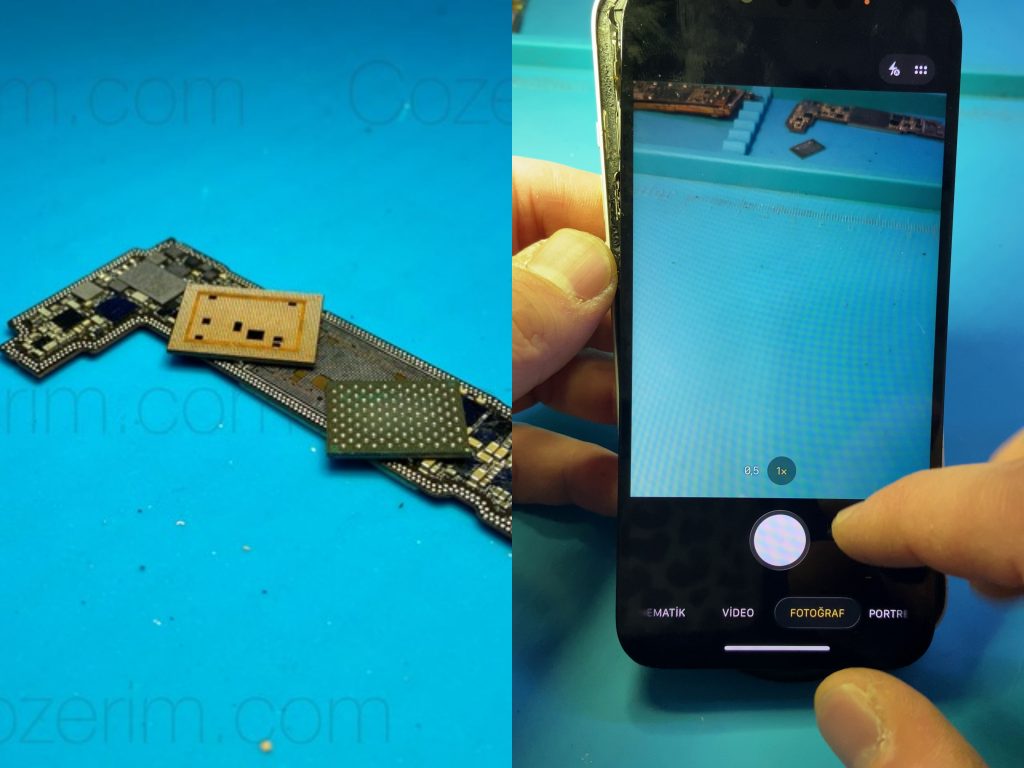 iPhone 13 Kamera ve Dokunmatik Neden Çalışmaz? Uzun Vida Hasarı!