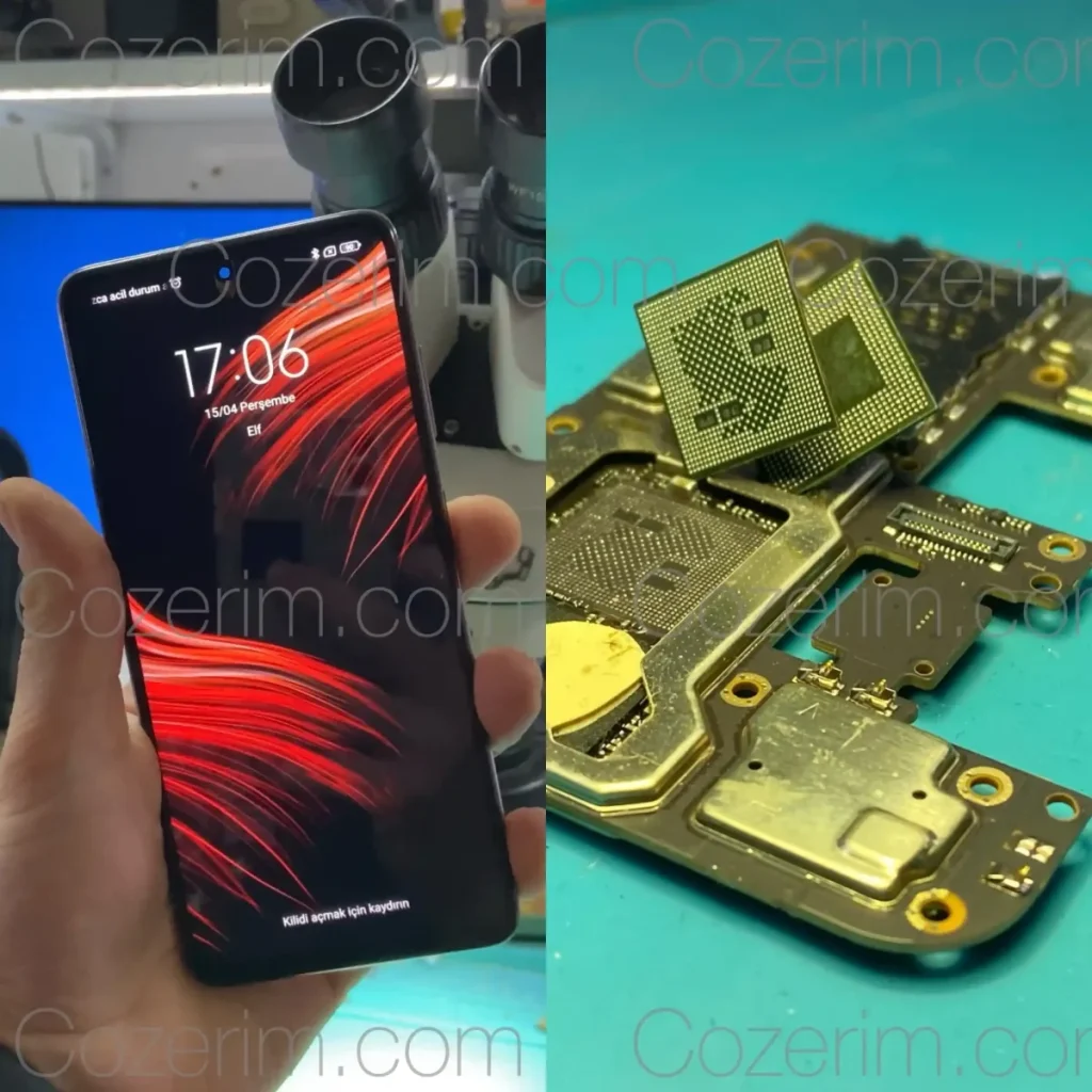 POCO X3 Pro Açılmıyor. İşlemci ve Ram Sorunu
