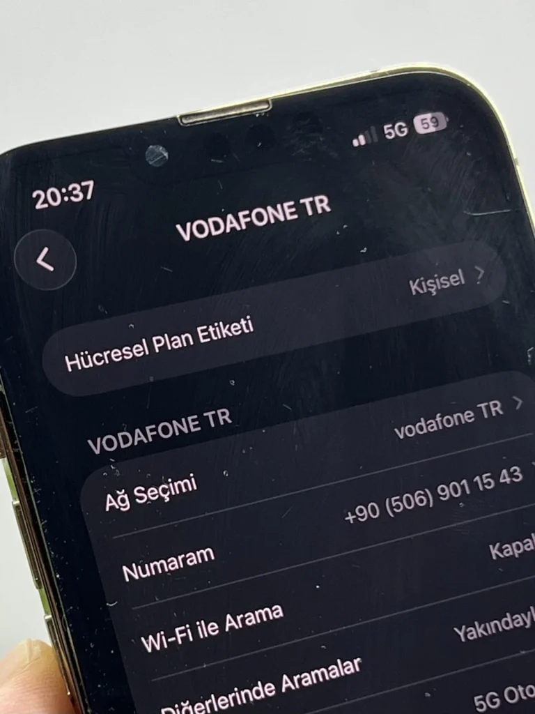 iPhone 13 Pro Servis Yok ve Aranıyor Hatası Tamiri