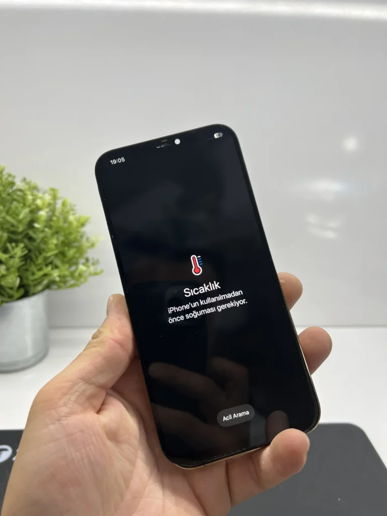 iPhone’nun kullanılmadan önce soğuması gerekiyor